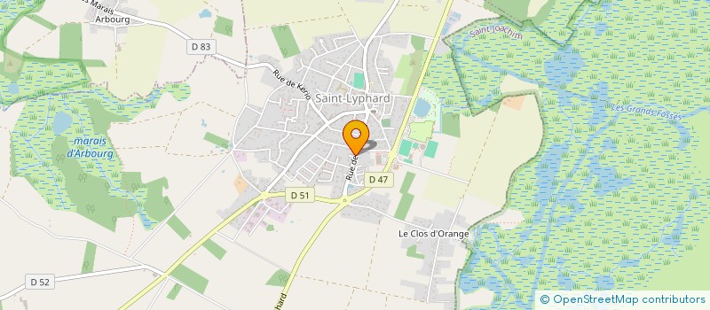 localisation de l'entreprise LE PRE GUERNO à HERBIGNAC