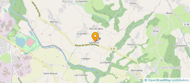 localisation de l'entreprise LE PRE LONG  BOUSSY