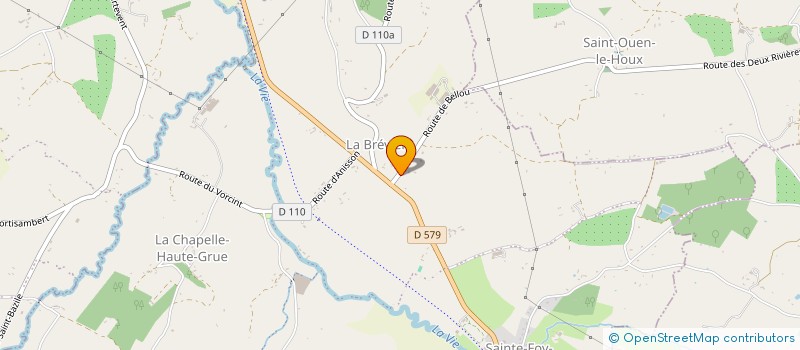 localisation de l'entreprise LE PRE SAINT GERMAIN  VAL-DE-VIE