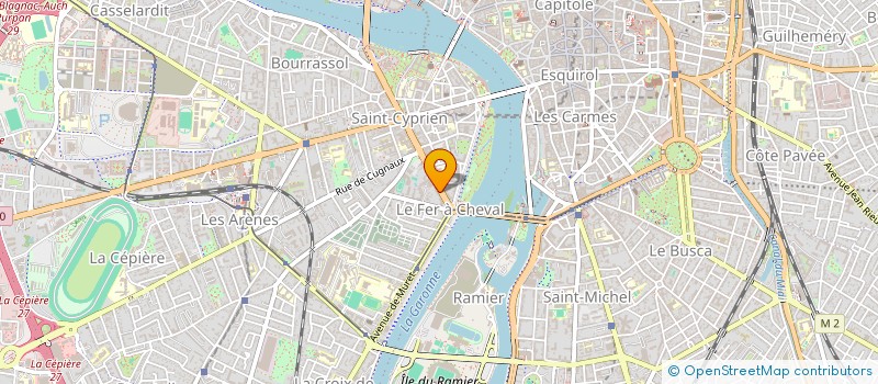 localisation de l'entreprise LE PRE TOLOSAN à TOULOUSE