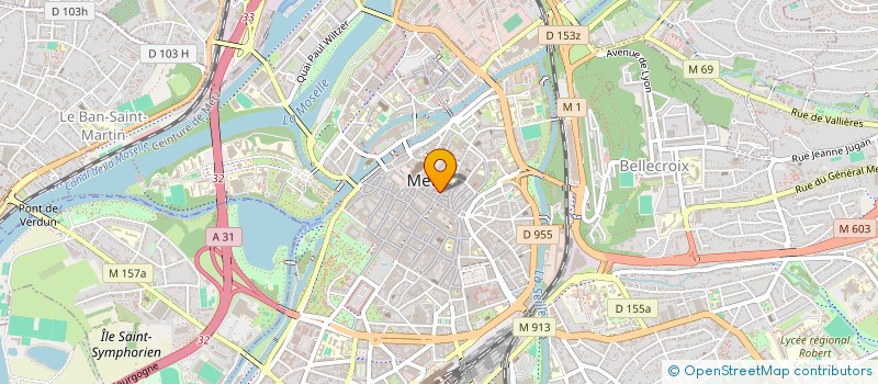 localisation de l'entreprise LE PREAU à METZ