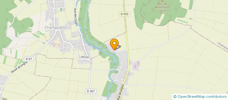 localisation de l'entreprise LE PREAU  SENAN