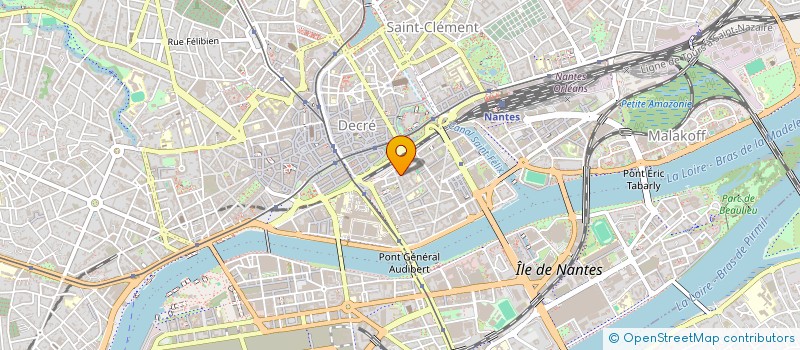 localisation de l'entreprise LE PREAU à NANTES
