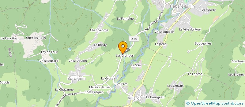 localisation de l'entreprise LE PRECHEU  BURDIGNIN