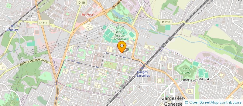 localisation de l'entreprise LE PRECURSEUR TECHNOLOGIQUE à SARCELLES