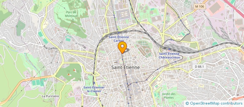 localisation de l'entreprise LE PREFECTORAL à SAINT-ETIENNE