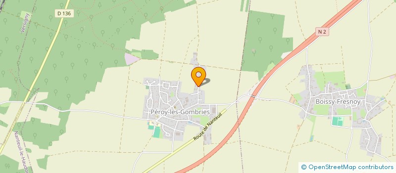 localisation de l'entreprise LE PRELOT  PEROY-LES-GOMBRIES