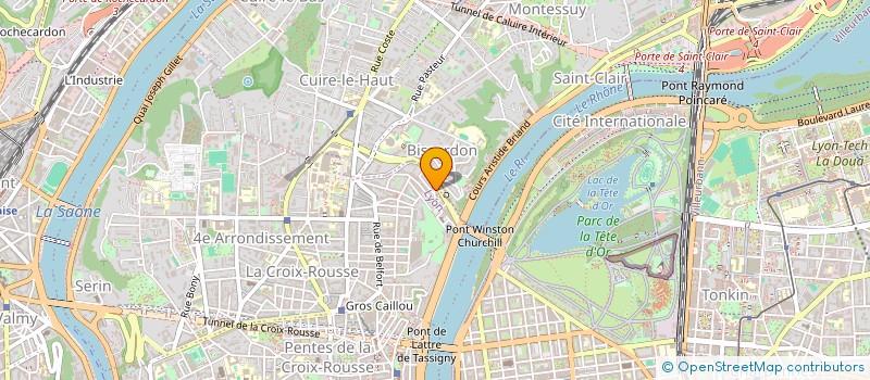 localisation de l'entreprise LE PREMIER à LYON