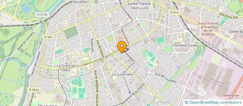 localisation de l'entreprise LE PREMIER EPISODE à CAEN