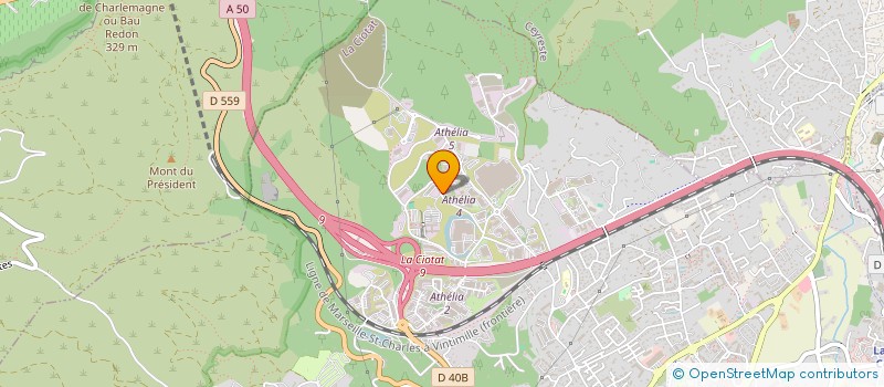 localisation de l'entreprise LE PREMIER SERPOLET  LA CIOTAT