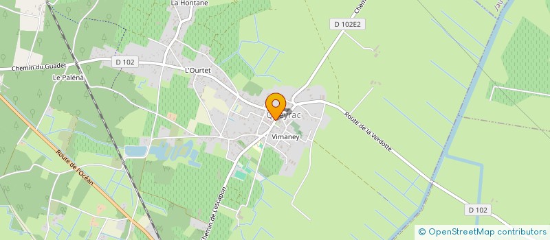 localisation de l'entreprise LE PRES LONGS  QUEYRAC