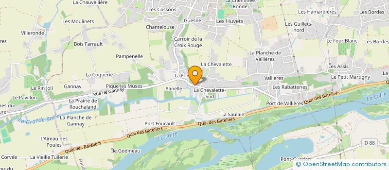 localisation de l'entreprise LE PRESBYTERE à FONDETTES