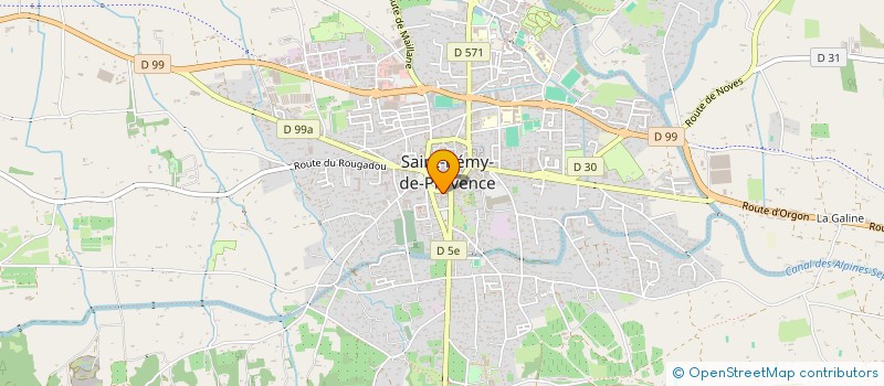 localisation de l'entreprise LE PRESBYTERE à SAINT-REMY-DE-PROVENCE