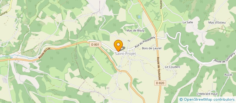 localisation de l'entreprise LE PRESBYTERE  LE VIGAN