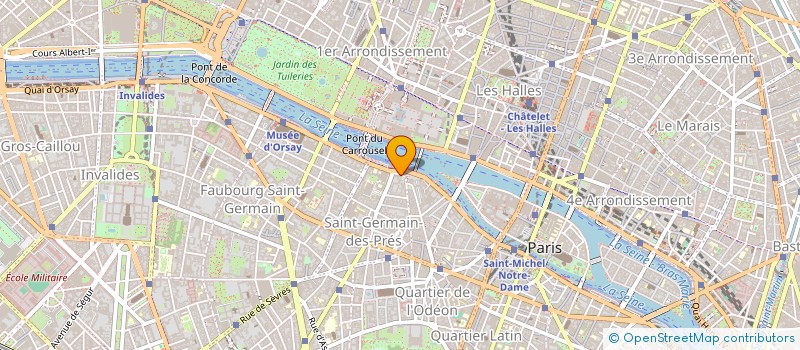 localisation de l'entreprise LE PRESBYTERE  PARIS