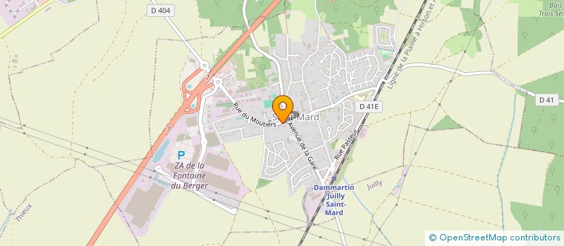 localisation de l'entreprise LE PRESBYTERE  SAINT-MARD