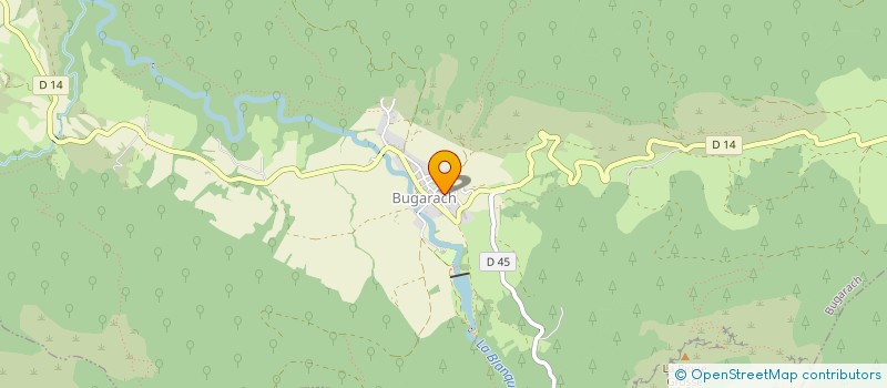 localisation de l'entreprise LE PRESBYTERE DE BUGARACH SASU  BUGARACH