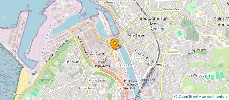 localisation de l'entreprise LE PRESENT ET LE FUTUR DU DCG BOULONNAIS à BOULOGNE-SUR-MER