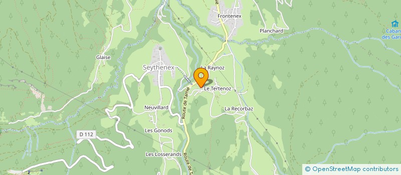 localisation de l'entreprise LE PRESIDENT  FAVERGES-SEYTHENEX