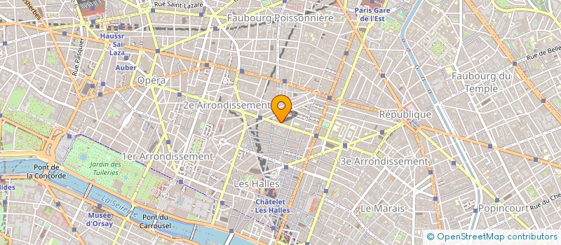 localisation de l'entreprise LE PRESSE ALLIANCE SERVICE RES  PARIS