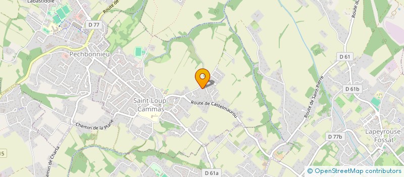 localisation de l'entreprise LE PRESSING à PECHBONNIEU