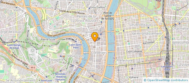 localisation de l'entreprise LE PRESSING DE LYON à LYON