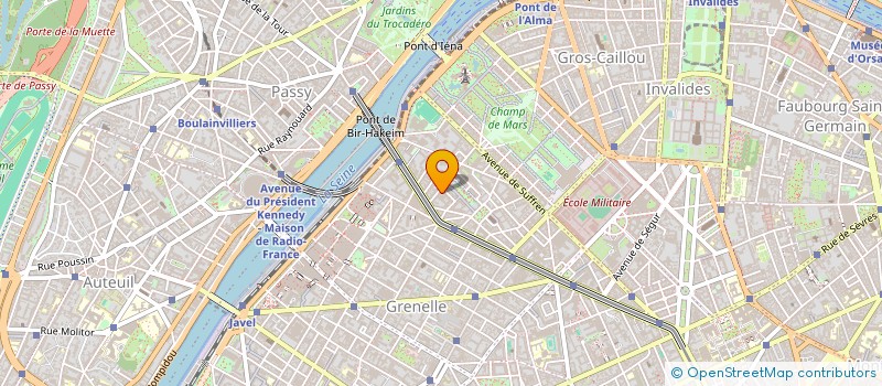 localisation de l'entreprise LE PRESSING DUPLEIX  PARIS