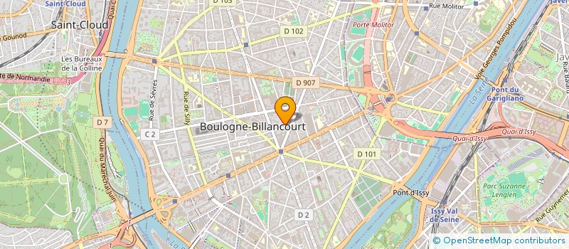 localisation de l'entreprise LE PRESSIONNISME à BOULOGNE-BILLANCOURT