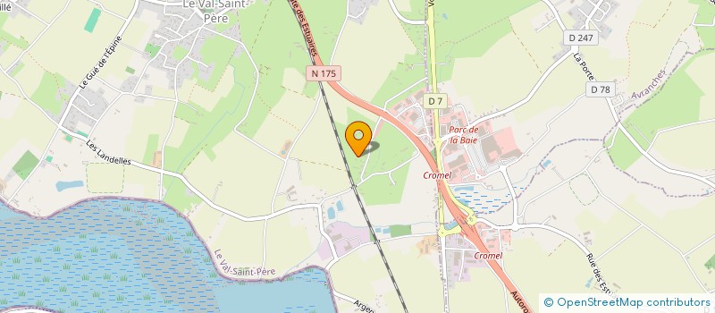 localisation de l'entreprise LE PRESSOIR  LE VAL-SAINT-PERE