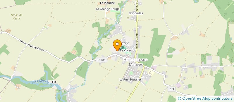 localisation de l'entreprise LE PRESSOIR à MEUNG-SUR-LOIRE