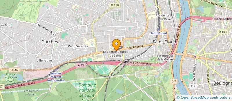 localisation de l'entreprise LE PRESSOIR  NEUILLY-SUR-SEINE