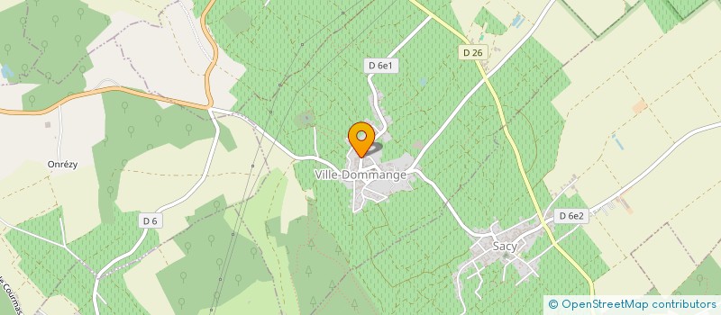 localisation de l'entreprise LE PRESSOIR AME à COURMAS