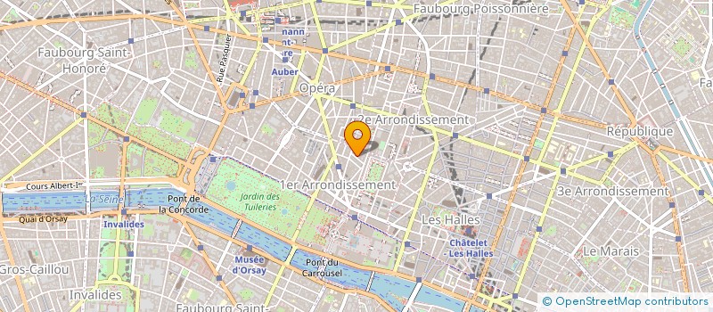 localisation de l'entreprise LE PRESSOIR COQUET  PARIS