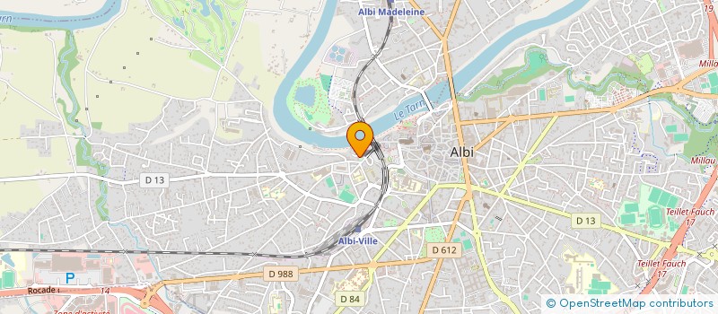 localisation de l'entreprise LE PRESSOIR D'HEROPHILE à ALBI