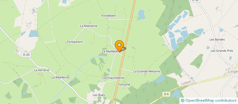 localisation de l'entreprise LE PRESSOIR DE LUREUIL à LUREUIL