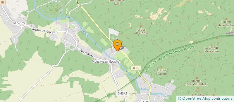 localisation de l'entreprise LE PRESSOIR ISABELLE à NOISY-SUR-ECOLE