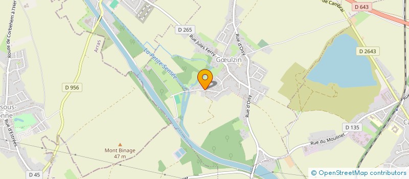 localisation de l'entreprise LE PRESSOIR NORMAND  GULZIN