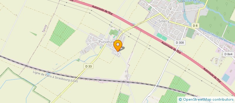 localisation de l'entreprise LE PRESSOIR SAINT JEAN à PUISIEULX