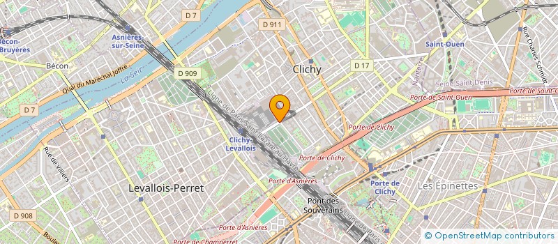 localisation de l'entreprise LE PRESTATAIRE IDF à CLICHY