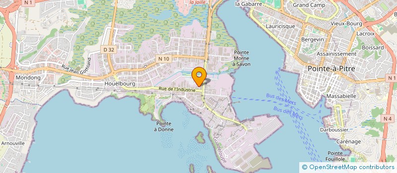 localisation de l'entreprise LE PRESTIGE à BAIE-MAHAULT