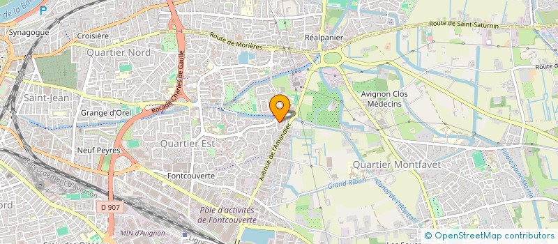 localisation de l'entreprise LE PRESTIGE  AVIGNON