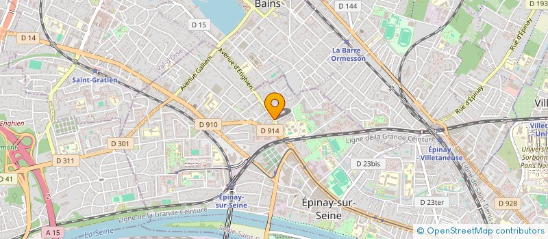 localisation de l'entreprise LE PRESTIGE à EPINAY-SUR-SEINE