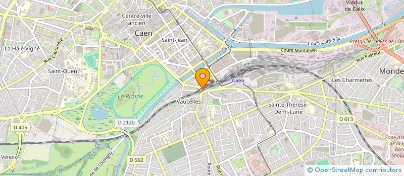 localisation de l'entreprise LE PRESTIGE à CAEN