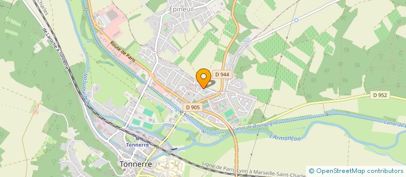 localisation de l'entreprise LE PRESTIGE à TONNERRE
