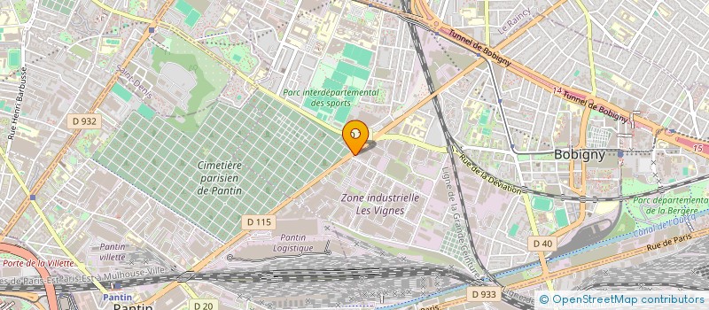 localisation de l'entreprise LE PRESTIGE EVENT MARRAKECH à BOBIGNY