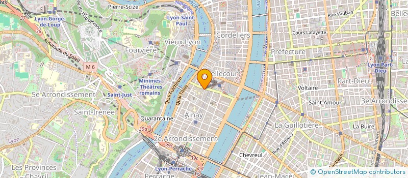 localisation de l'entreprise LE PRESTIGE I  LYON