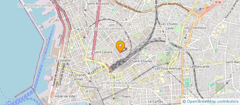 localisation de l'entreprise LE PRESTIGE SALON MAYSSA à MARSEILLE