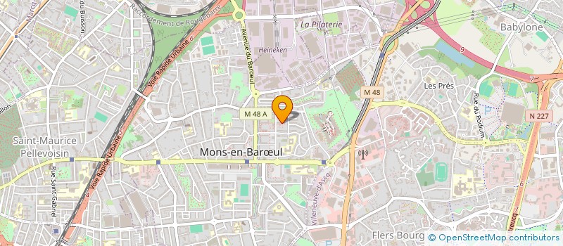 localisation de l'entreprise LE PRESTIGIEUX TRAJET  MONS-EN-BARUL