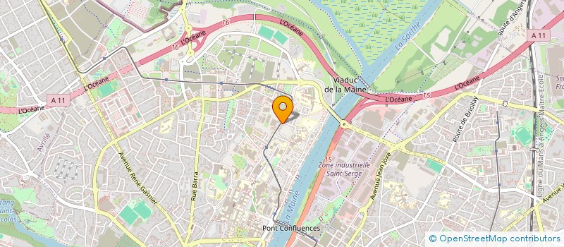 localisation de l'entreprise LE PRESTO à ANGERS