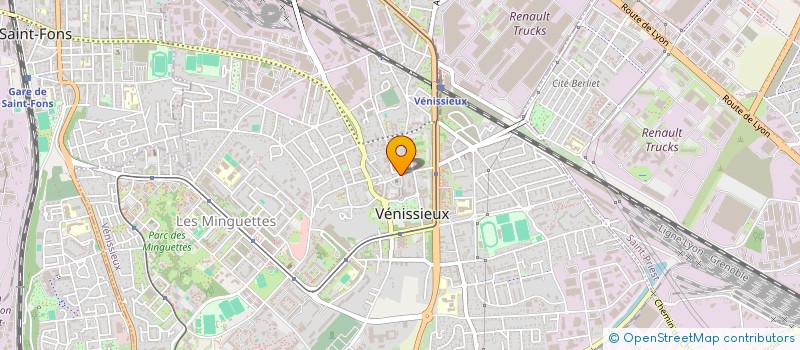 localisation de l'entreprise LE PRESTO VENISSIAN  VENISSIEUX
